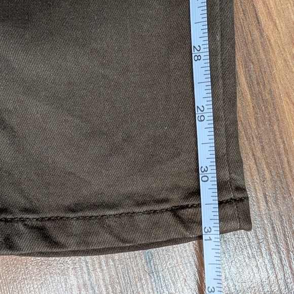 RW&CO. Women's Olive Army Green Chinos Utility Pants Slim Fit Small High Waist - Picture 7 of 10